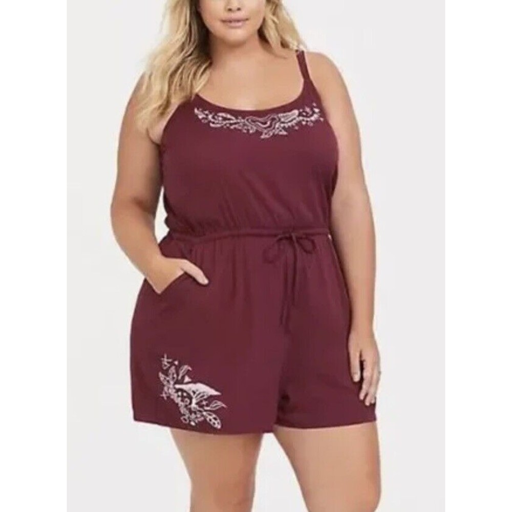 Her Universe Disney Lion King Romper Maroon Burgundy 2X - Picture 8 of 8